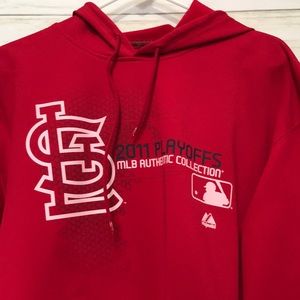 St. Louis Cardinals MLB 2011 hoodie baseball med
